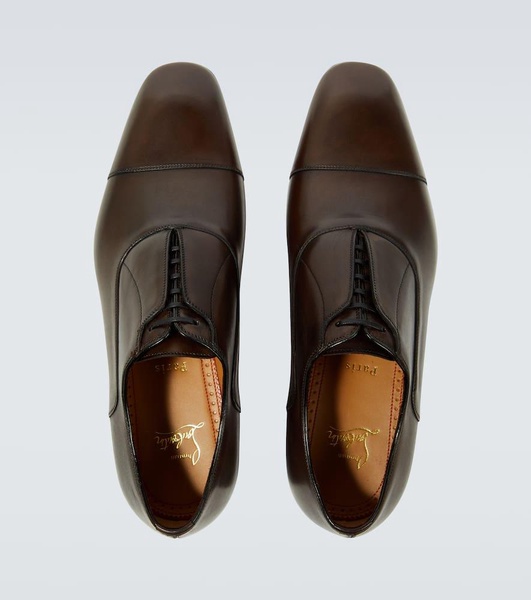 Greghost leather Oxford shoes