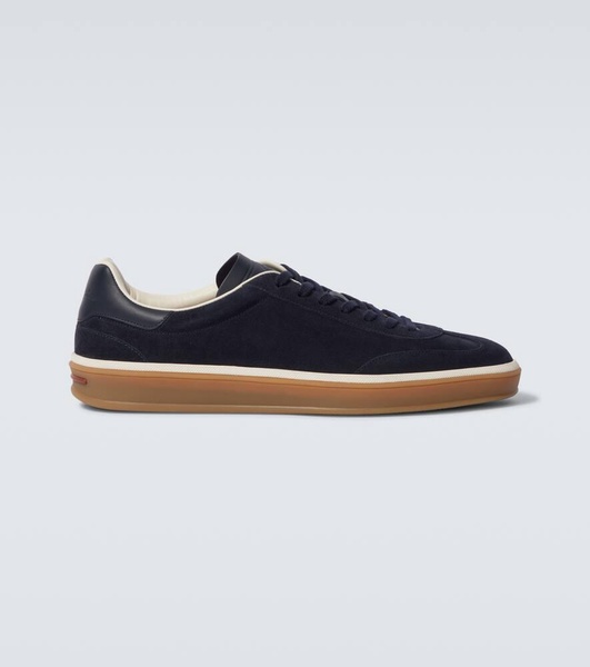 Tennis Walk suede sneakers