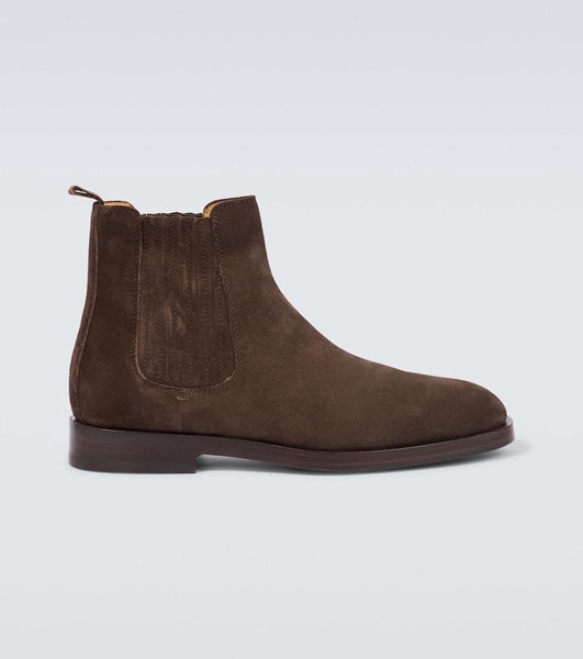 Suede Chelsea boots