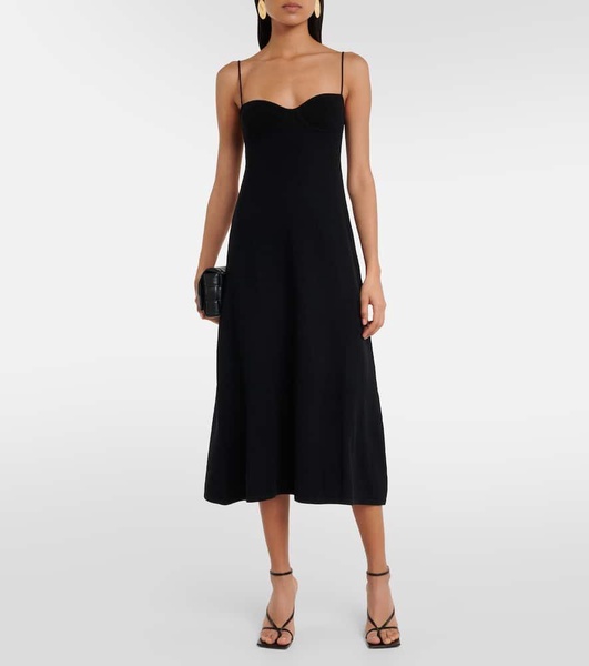 Ally cashmere midi dress 