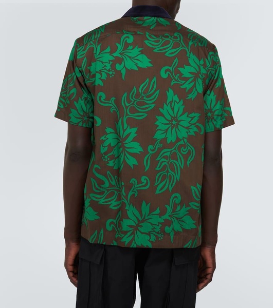 Floral bowling shirt