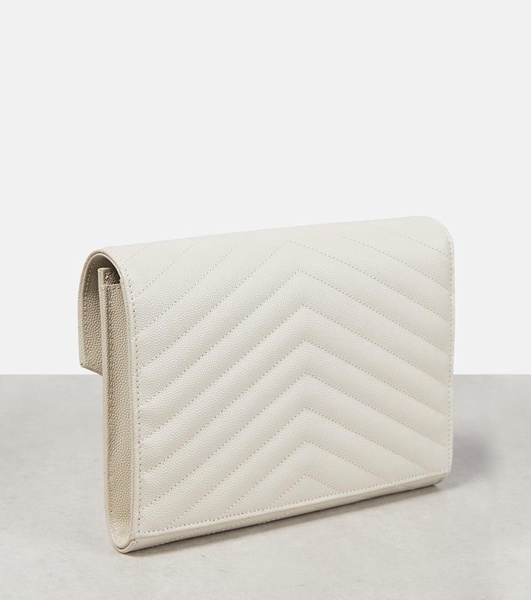 Cassandre Small quilted leather clutch