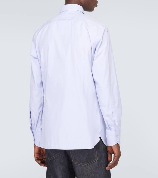 Cotton poplin shirt