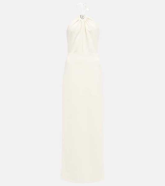 Abigail crepe maxi dress