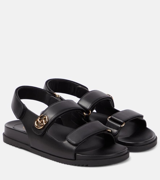 Moritz GG leather sandals