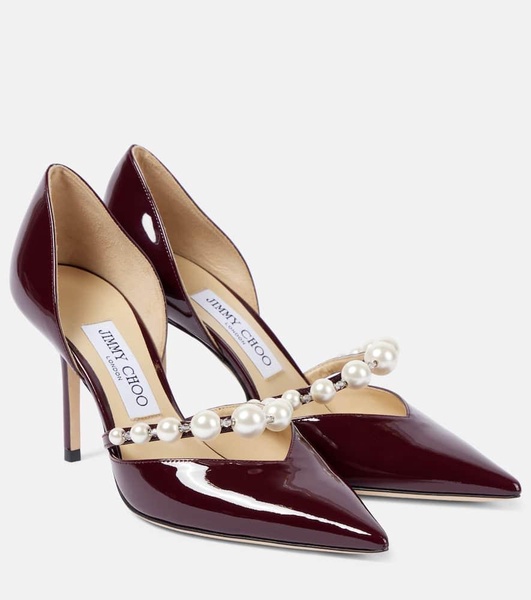 Aurelia 85 patent leather pumps