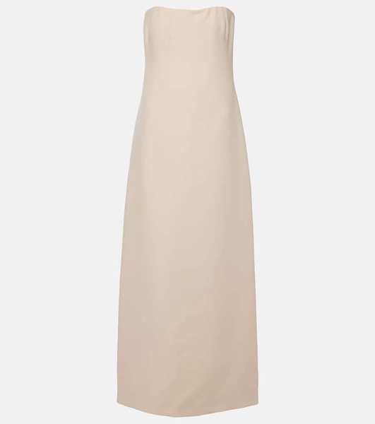 Opus wool and silk midi dress