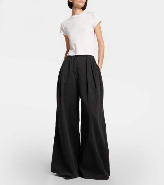 Criselle high-rise wide-leg jeans