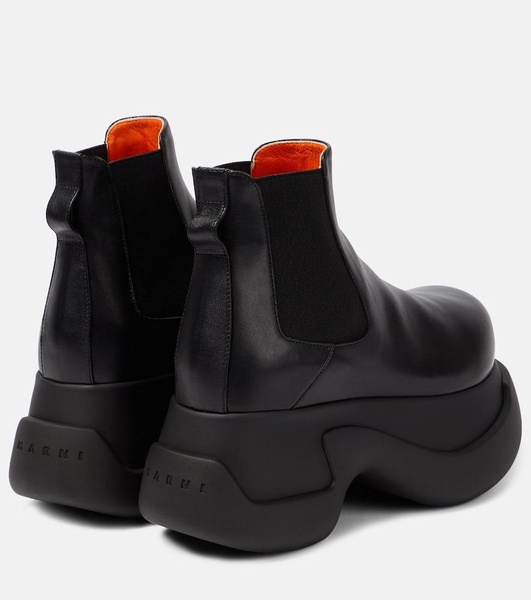 Aras 23 leather platform Chelsea boots 