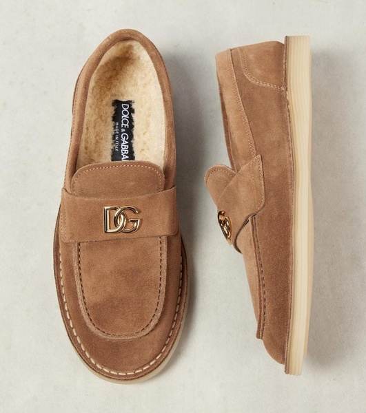 DG suede loafers