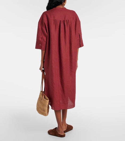 Lindsie linen kaftan