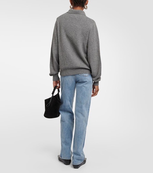 Joey cashmere-blend polo sweater