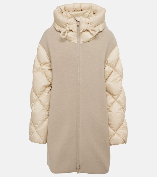 Chou quilted down jacket