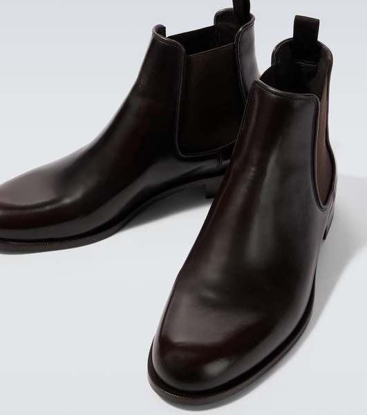 Leather Chelsea boots