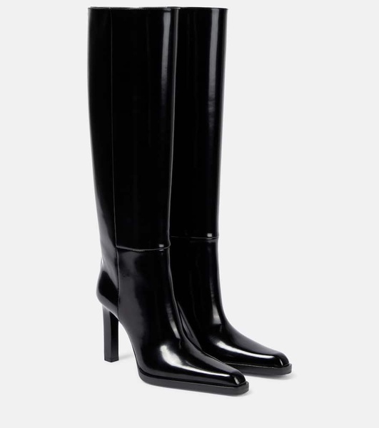 Nina leather knee-high boots