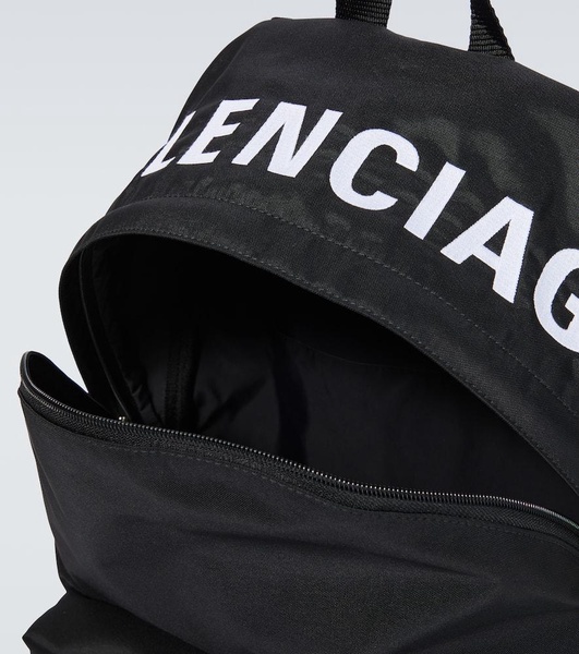 Wheel logo backpack