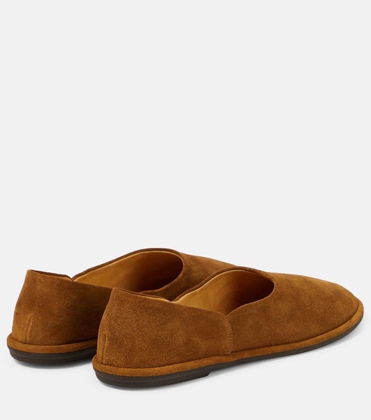 Canal suede loafers