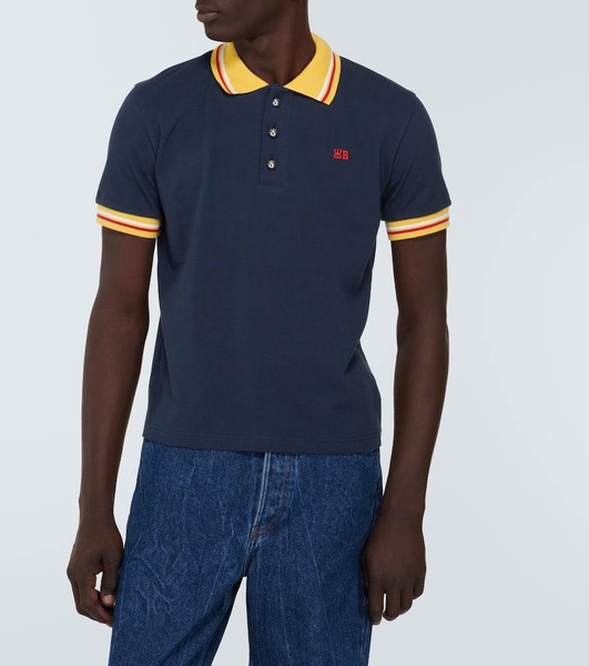 Sun cotton polo shirt