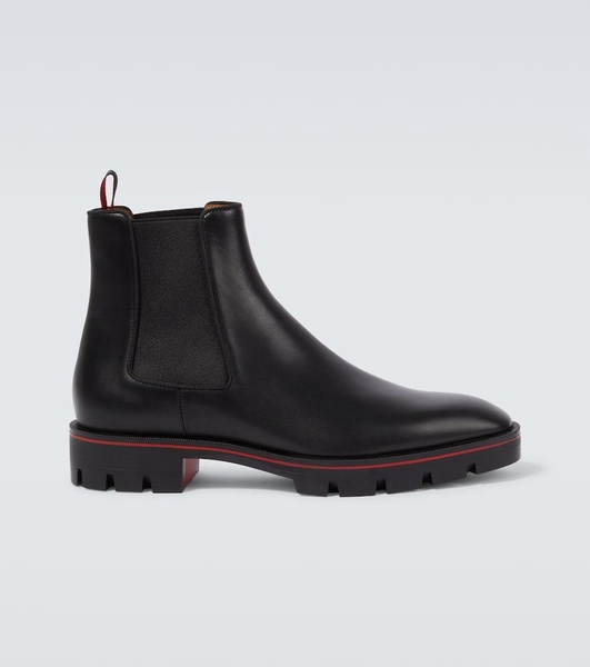 Alpinosol leather Chelsea boots