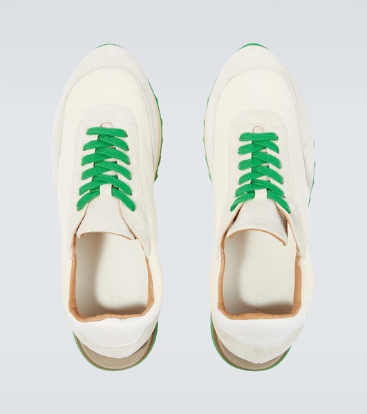 Owen Runner mesh and suede sneakers