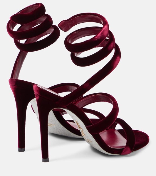 Cleo 105 velvet sandals