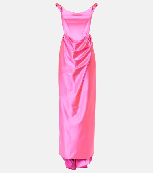 Camille satin gown