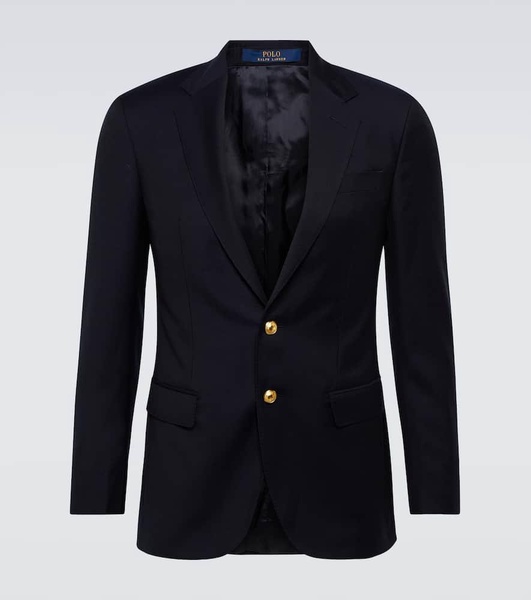 Wool twill blazer