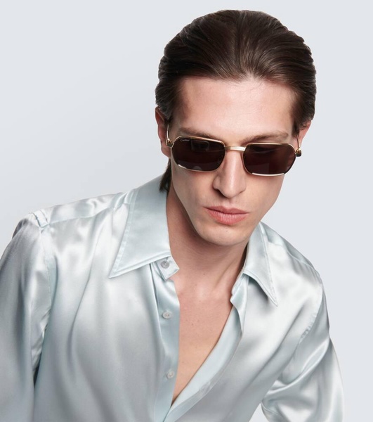 Rectangular sunglasses