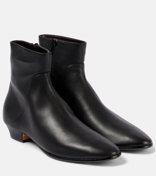 Hereditas leather ankle boots