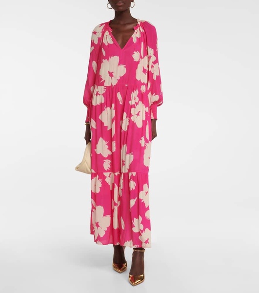 Luella printed maxi dress