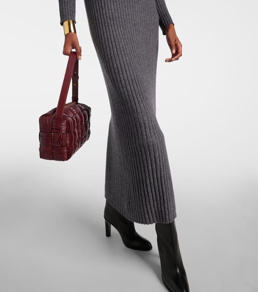 Nari ribbed-knit cashmere midi dress