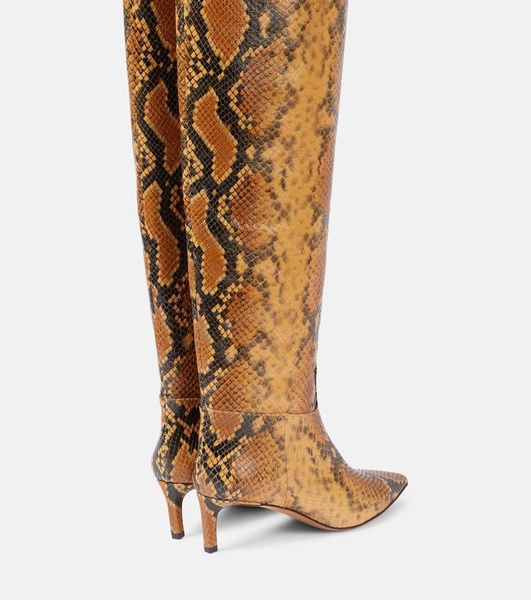 Carolina 55 leather over-the-knee boots