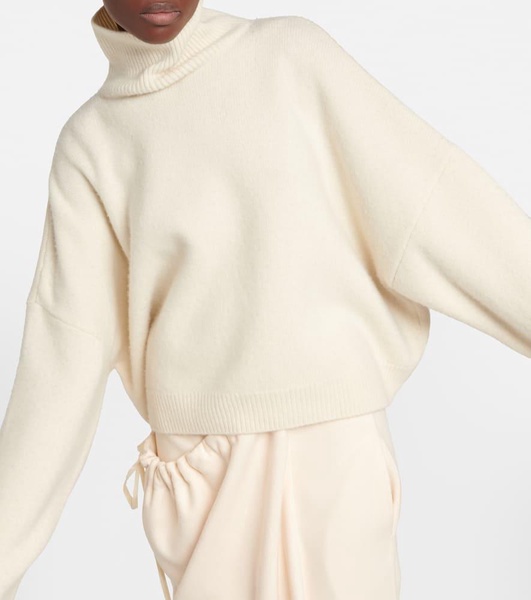 Ezio wool and cashmere turtleneck sweater