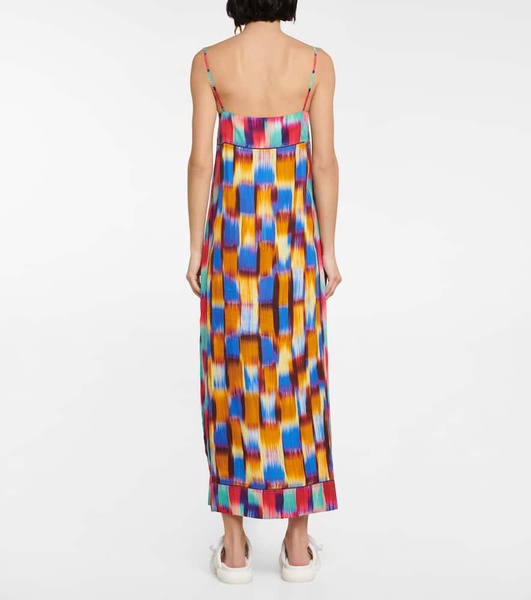 Printed maxi dress