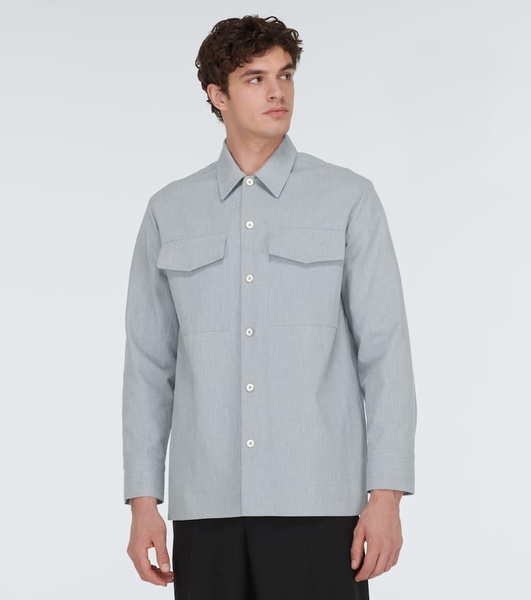 Pocket cotton shirt