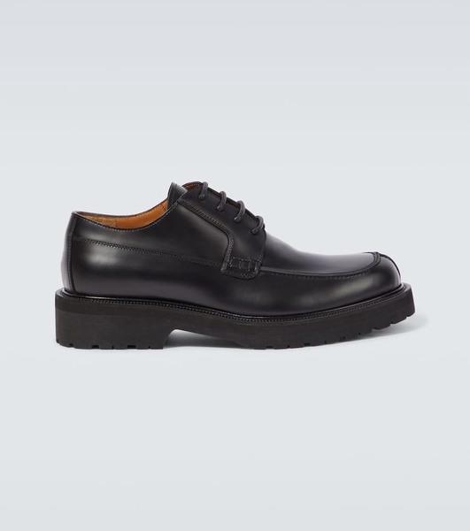 Leather Derby shoes