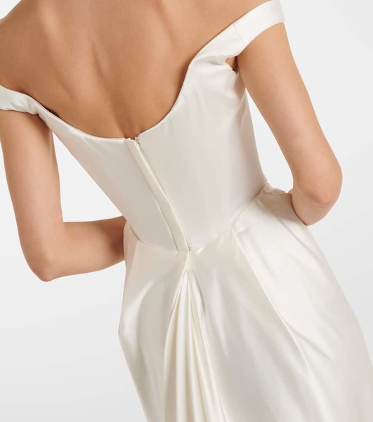 Bridal Nova Camille satin gown