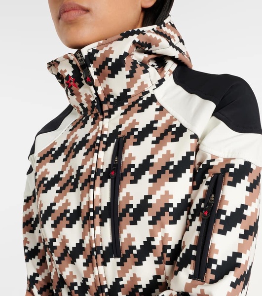 Allos houndstooth ski suit