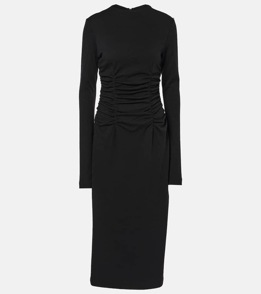 Acline wool and cotton-blend maxi dress