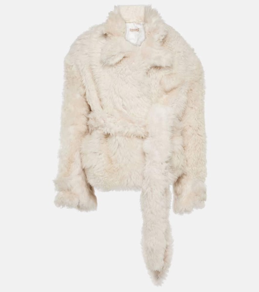 Rioni oversized shearling jacket