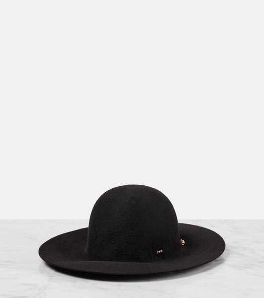 Evelyn cashmere felt hat