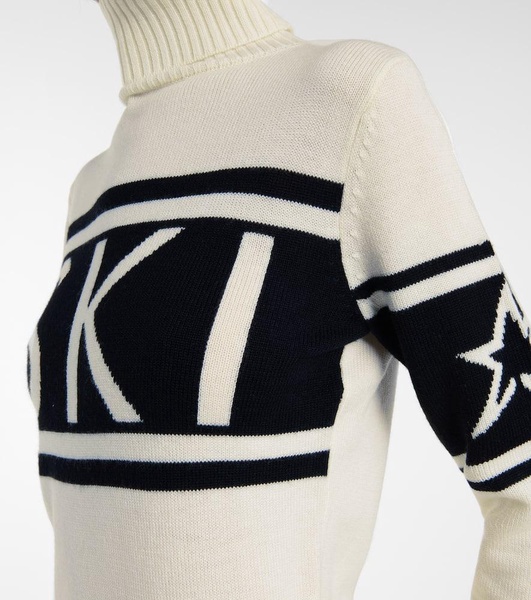 Schild intarsia wool sweater