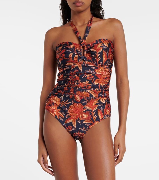 Junie floral-print swimsuit 