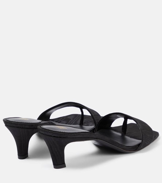 55mm The Mule moire sandals