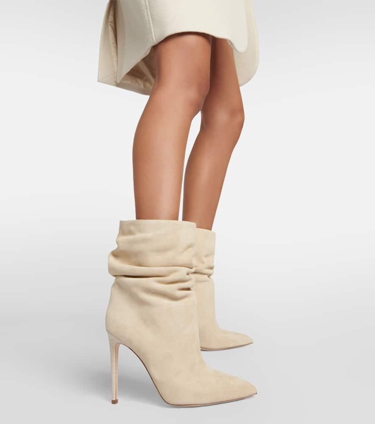 Suede ankle boots