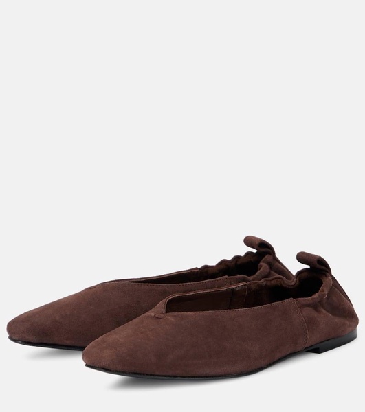 Brie suede ballet flats 