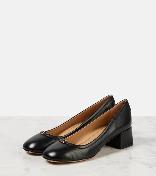 Marcie leather pumps