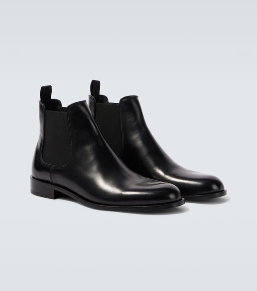 Leather Chelsea boots