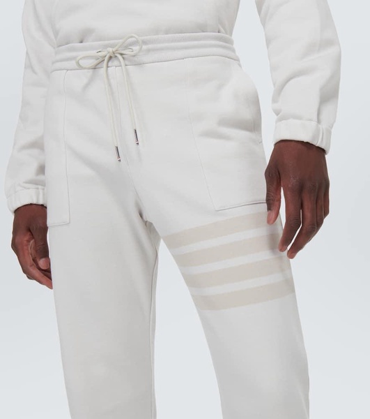 4-Bar cotton sweatpants