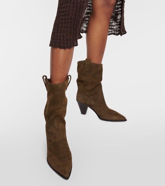 Boogie suede cowboy boots